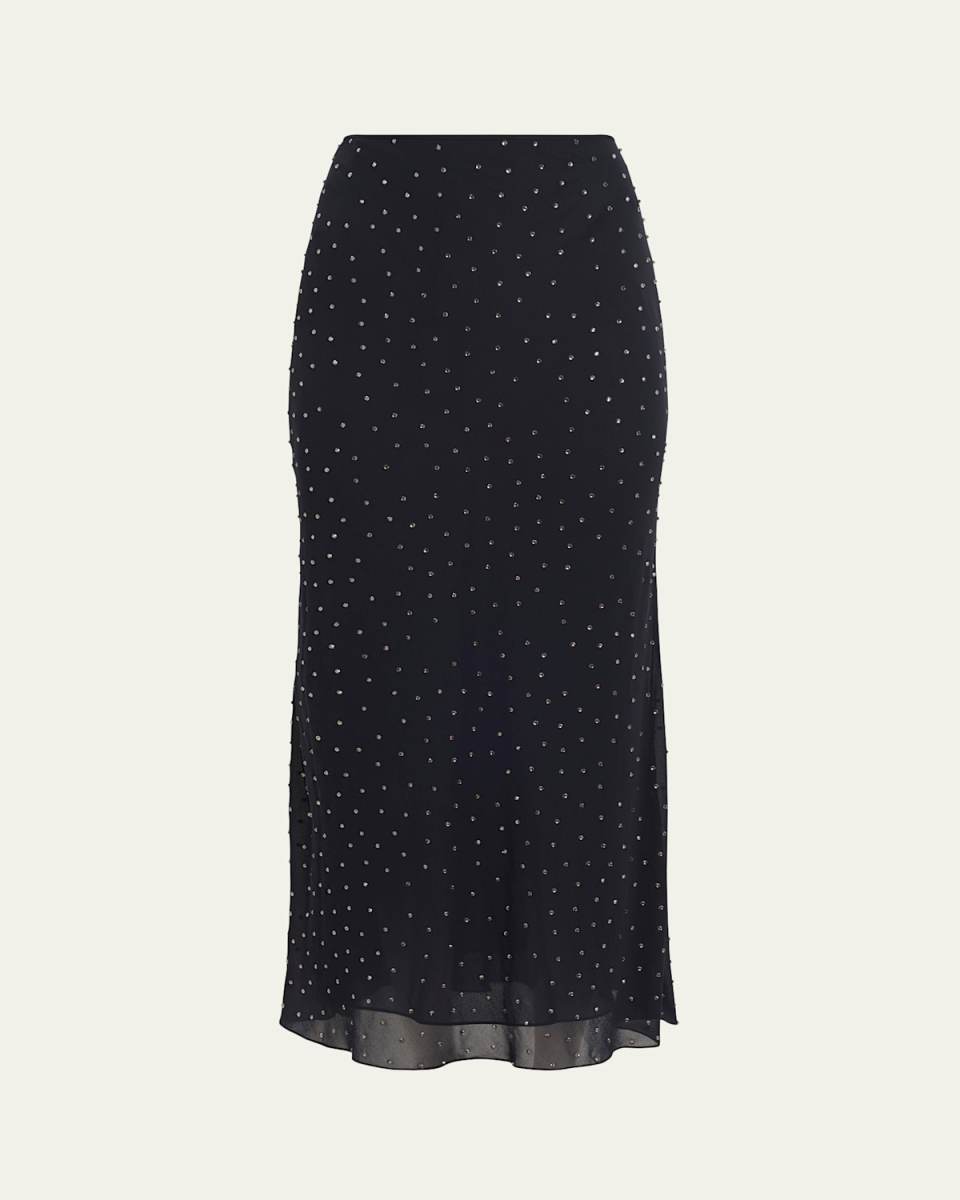 Kinski Embellished Midi Skirt